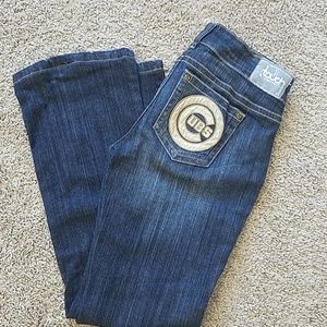 Chicago Cubs bootcut jeans